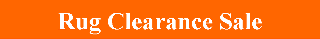 Text Box: Rug Clearance Sale